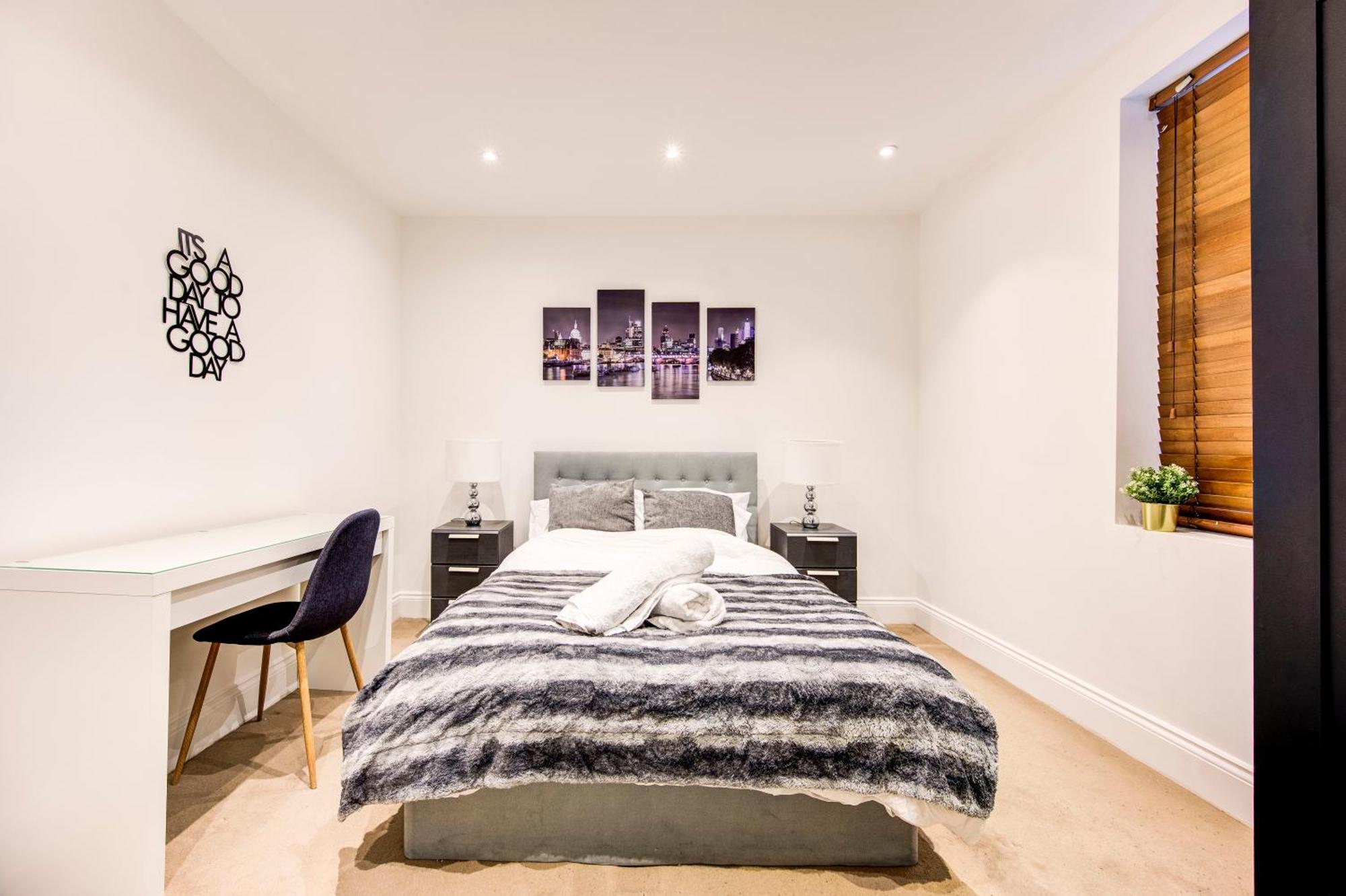 Spacious 1 Bed Apartment Near Central London - 5 Per Cent Off Weekly Bookings ! Exterior photo